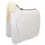 KM Elite Lambswool Saddlecloth Dressage White
